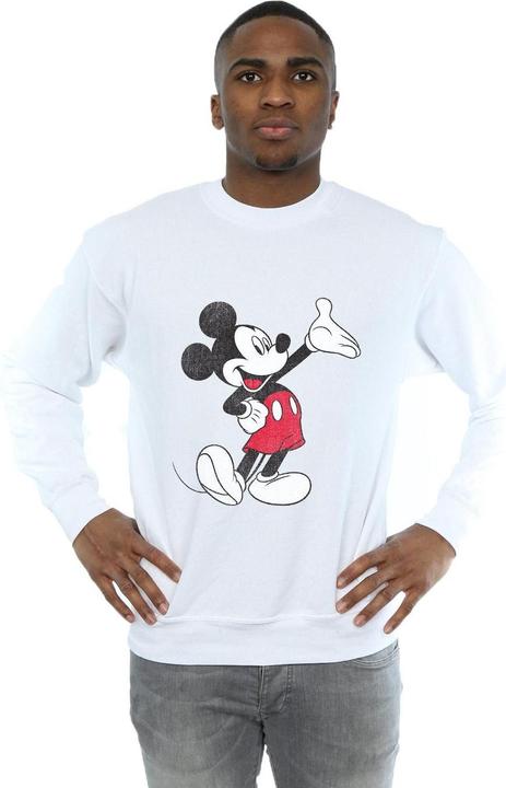 Immagine prodotto Disney Traditional Wave Felpa Topolino Uomo (L)