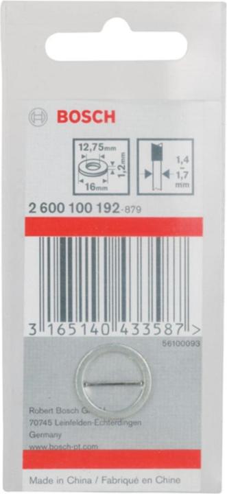 Produktbild Bosch Professional Zubehör Reduzierring für PRO Kreissägeblatt, 16 x 1,2 x 12,75 mm