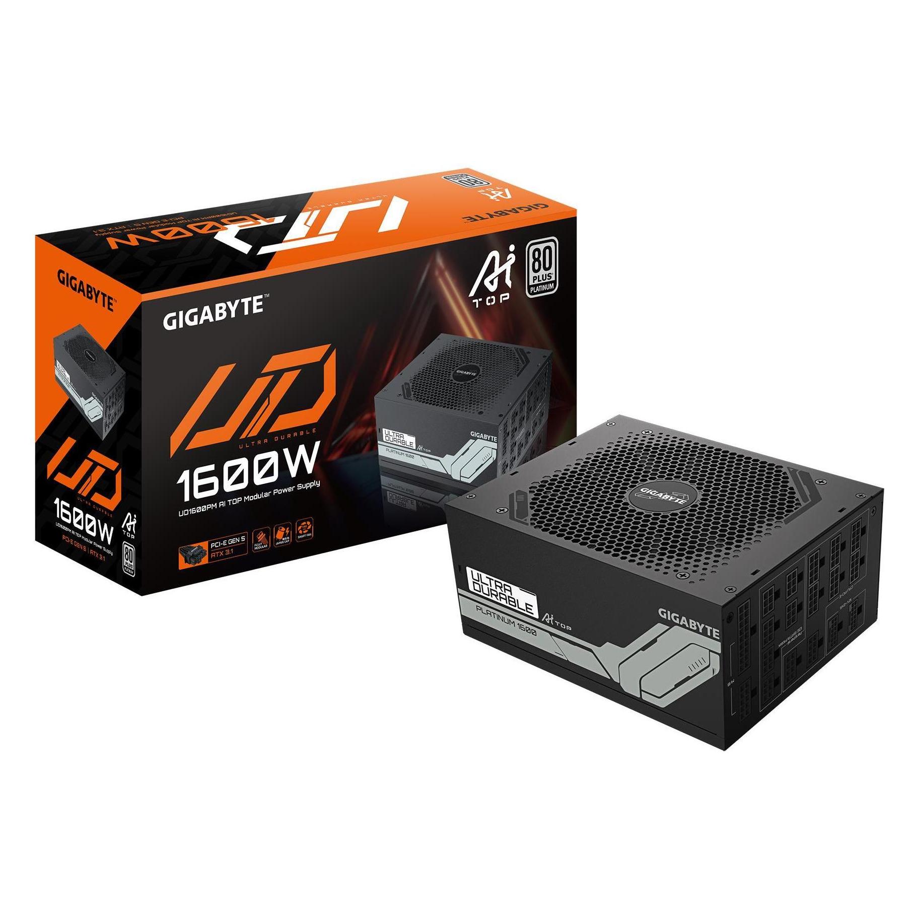 Gigabyte UD1600GM PG5 (1600 W), PC Netzteil, Schwarz