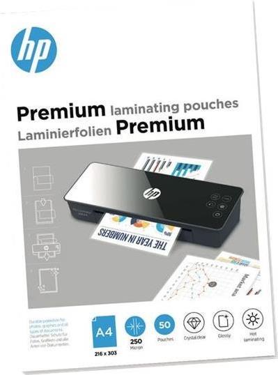 Image du produit HP Film de plastification Premium A4, 250 µm, 50 pièces, brillant (A4, 50 pcs, 250 µm)