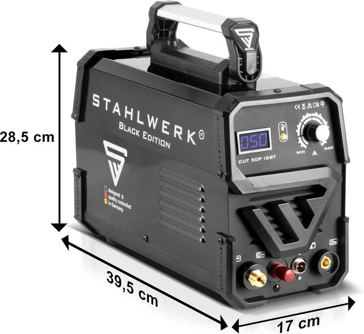 Produktbild Stahlwerk Plasmaschneider CUT 50 Pilot IGBT mit Pilotzündung und 50 Ampere