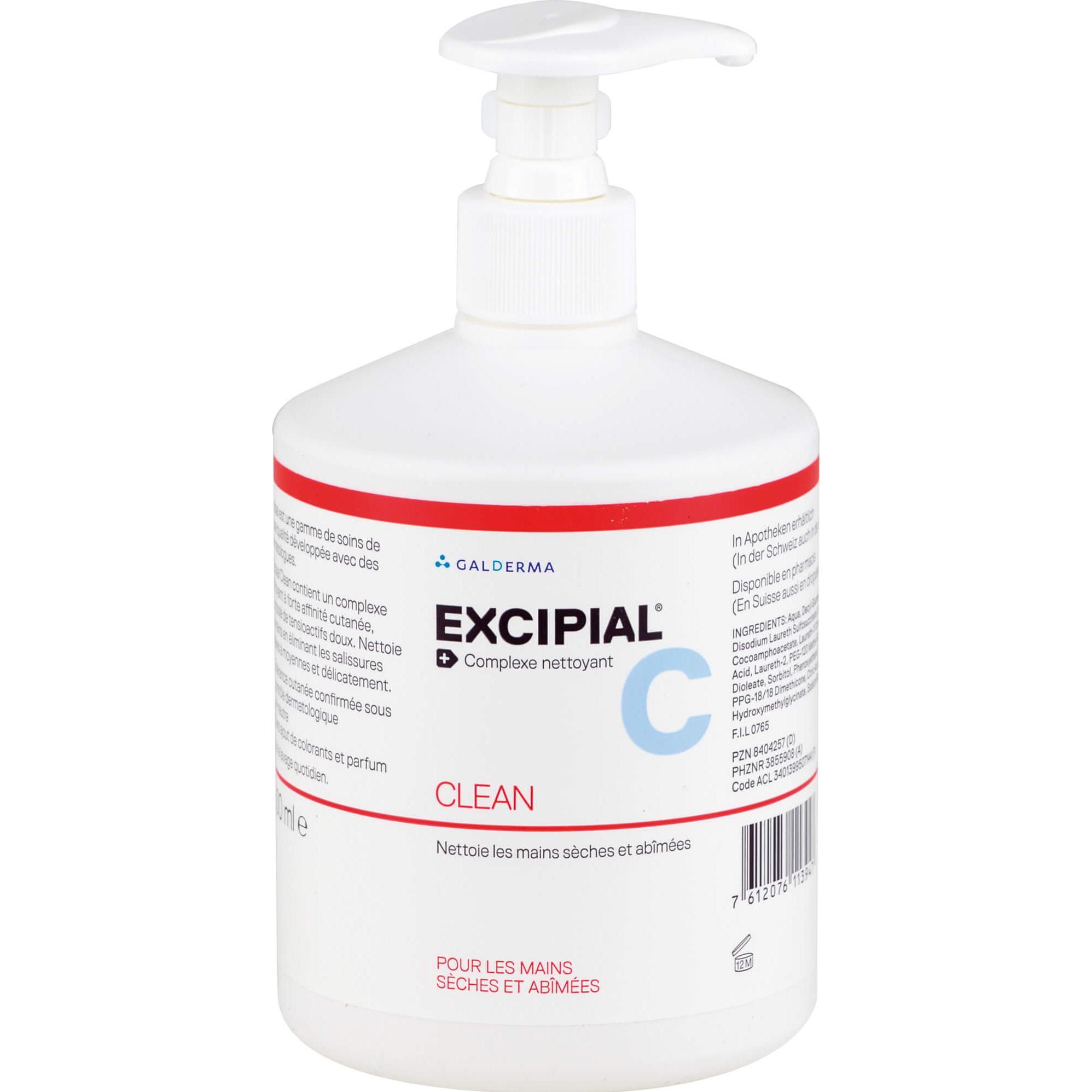 Excipial, Handseife, Clean Hautreinigung (Flüssigseife, 50 ml)