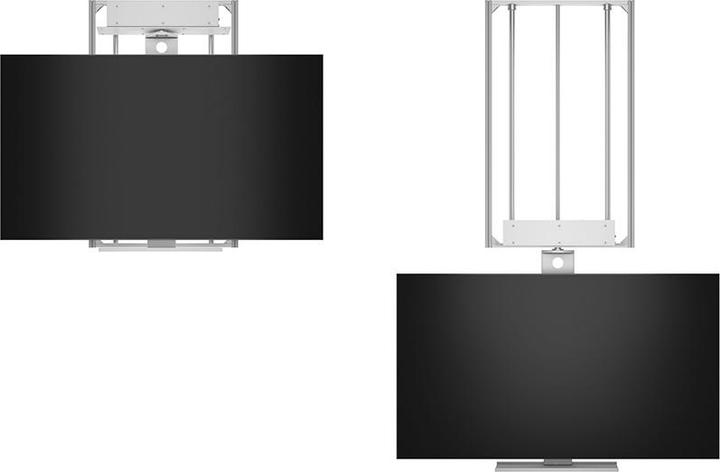 Image du produit DSS Elévateur de plafond TV, 55-75", sans fil, max 40 kg, noir (40 kg, 55" - 75")