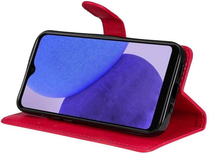 Actual product image Cover-Discount Galaxy A23e - Leather Case Cover red (Samsung Galaxy A23e)