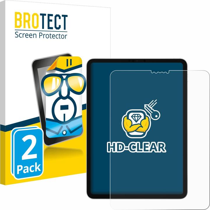 Produktbild BROTECT Schutzfolie Displayschutz Klar (2 Stk., Apple iPad Pro 11 2018)