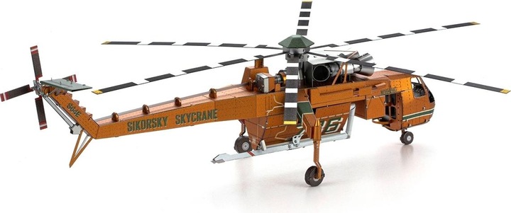 Actual product image Metal Earth ICONX - Sikorsky S-64 Skycrane