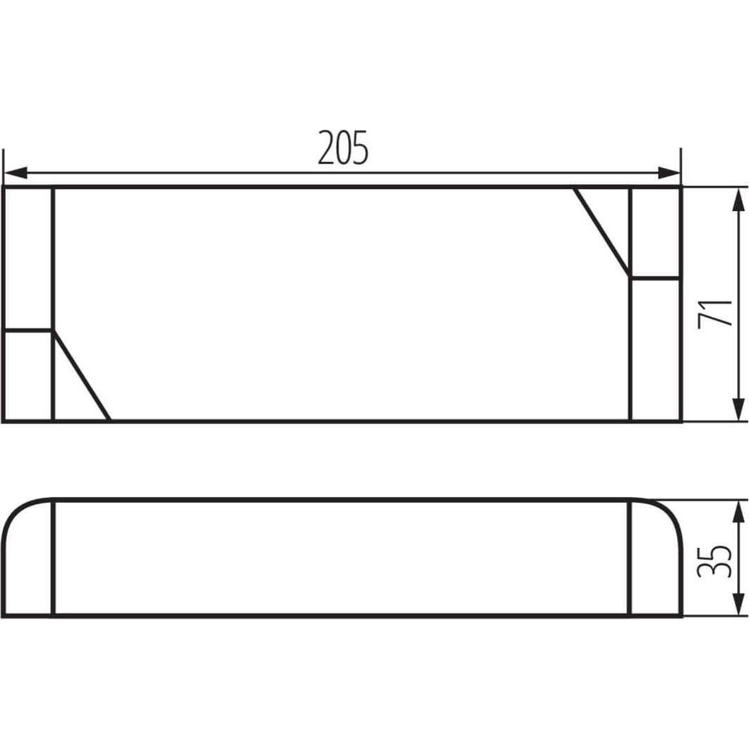 Thumbnail - Kanlux, Zubehör Beleuchtung, Elektronischer Transformator POWELED Weiss 28963