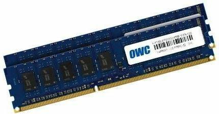 Productafbeelding OWC 8,0 GB (2x 4 GB) DDR3 ECC PC10600 1333MHz SDRAM voor Mac Pro 'Nehalem' & 'Westmere' modellen (2 x 4GB, 1333 MHz, DDR3 RAM, DIMM 288 pin)