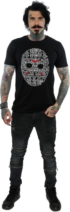 Produktbild Absolute Cult Jason Text Mask TShirt (3XL)