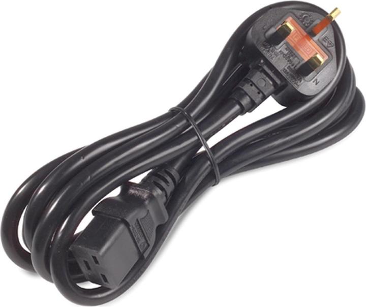 APC Power Cord, C19 to BS1363A (UK) 2.4m