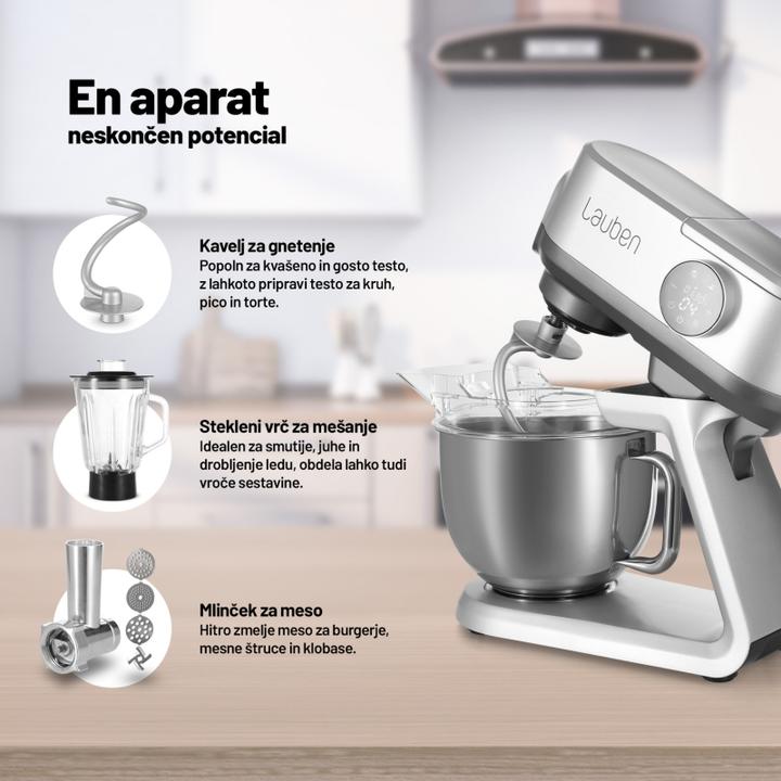 Produktbild Lauben Küchenmaschine 1300SG (1300 W)