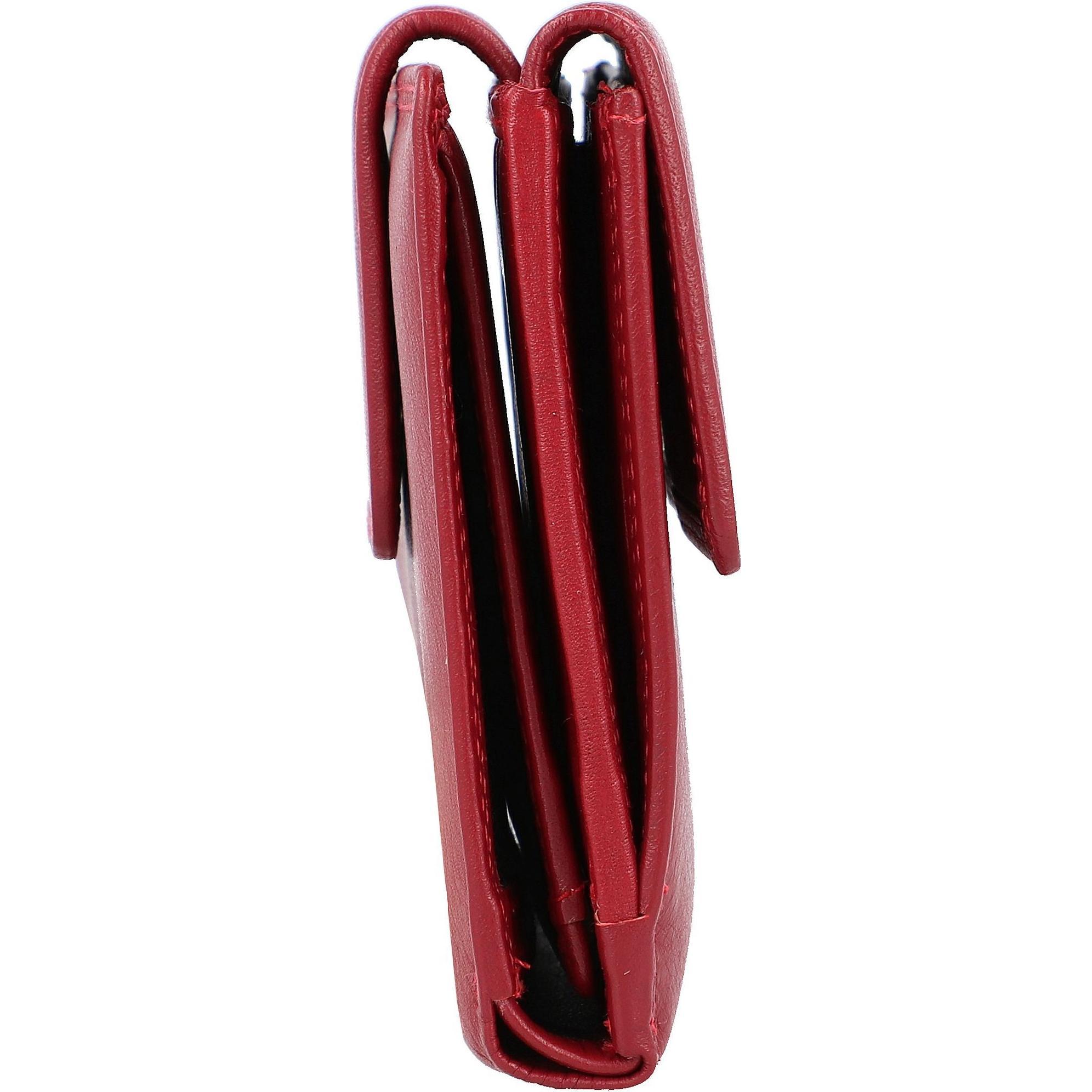 Thumbnail - Golden Head, Damen, Portemonnaie, Polo Geldbörse RFID Leder 12 cm, Rot