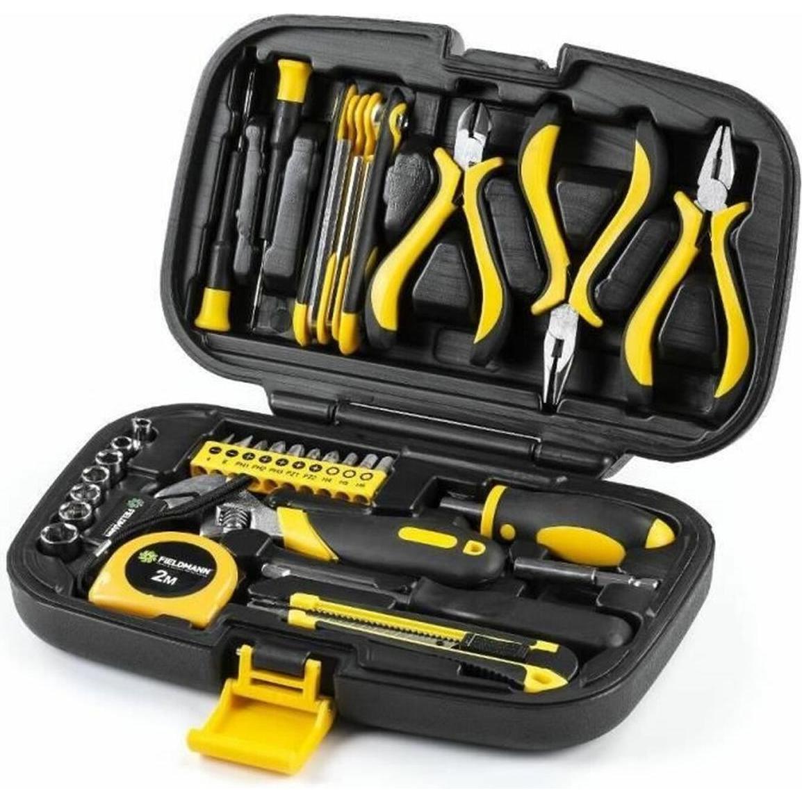 Fieldmann, Cassetta degli attrezzi, FDG 5017-36R / Werkzeugset 36-tlg (36 pezzi)