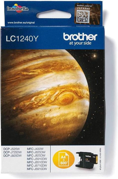 Actual product image Brother Lc-1240y (Y)