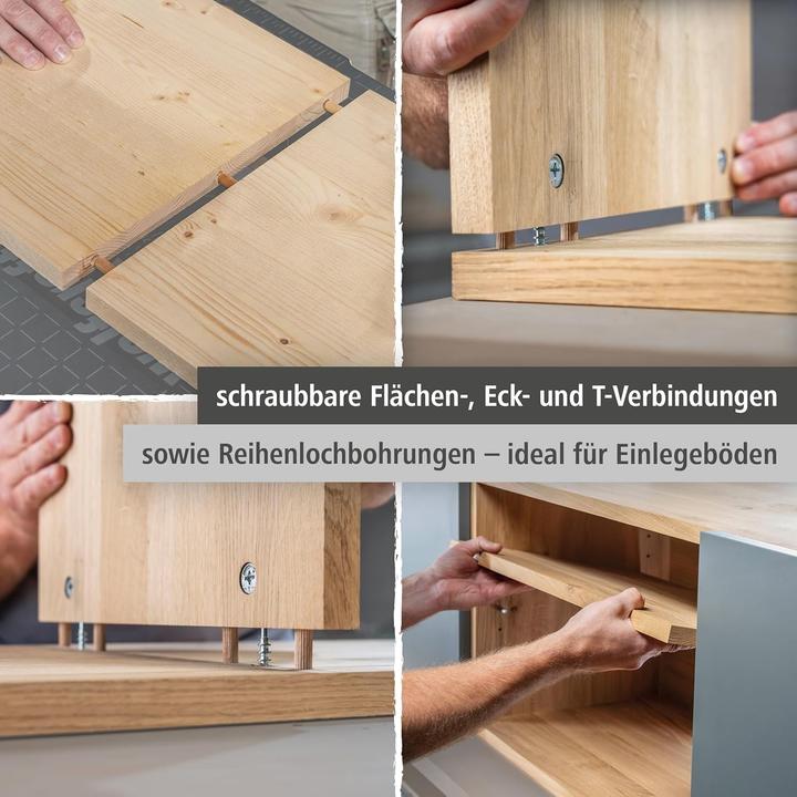 Produktbild wolfcraft Exzenter-Möbelverbinder (1 Stk.)