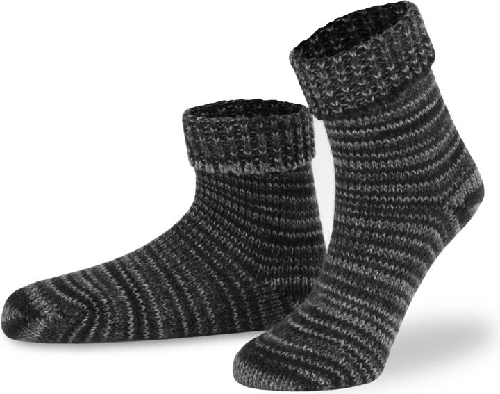 Produktbild Normani 2 Paar Skandinavische Wollsocken mit Umschlag (2er Pack, 39 - 42)