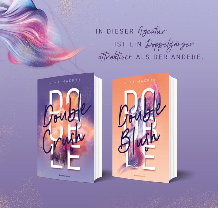Produktbild Ravensburger Doppelgänger-Agentur, Band 2: Double Blush (Deutsch, Nina MacKay, Andrea Janas, 2025)