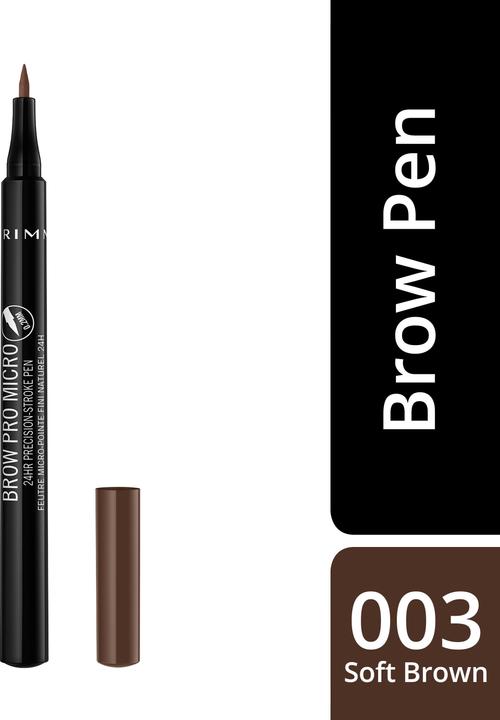Actual product image Rimmel London BROW PRO MICRO PRECISION pen #003-soft brown (003 Soft Brown)
