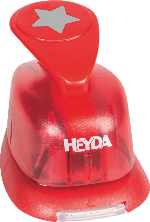 Heyda Perforatrice de motifs étoile, petite, couleur : rouge