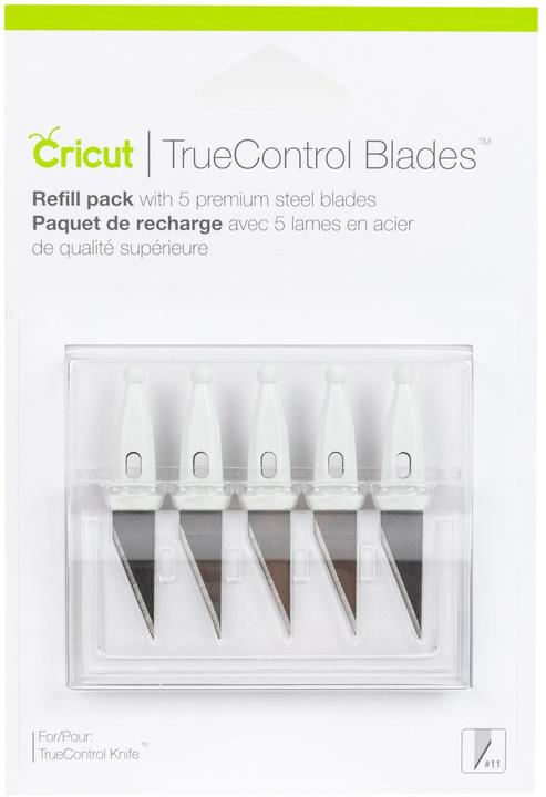 Actual product image Cricut Replacement blade TrueControl 5 pieces
