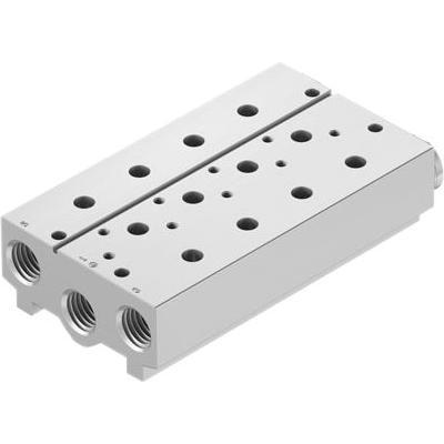 Festo, Tecnologia di connessione dei tubi, Blocco di collegamento 8026379 VABM-B10-30S-G12-4