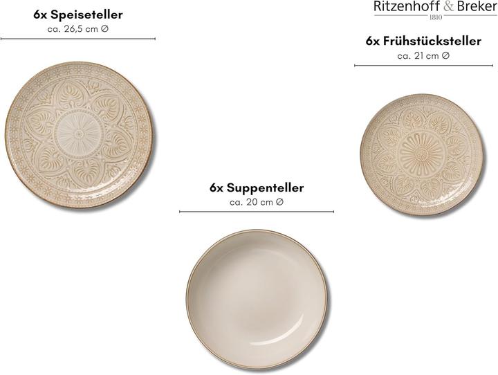 Produktbild Ritzenhoff & Breker Omara (6 Stk.)