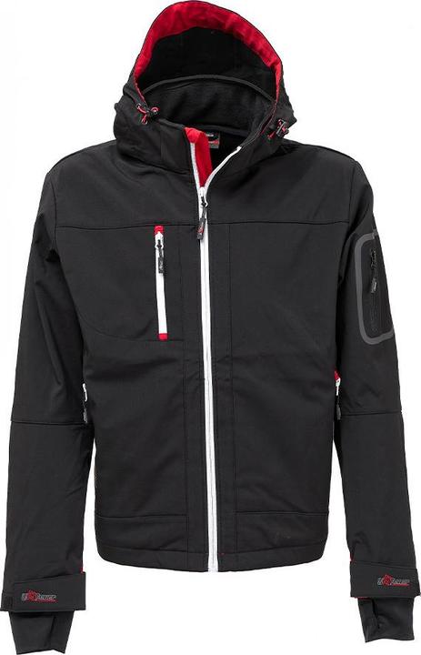 Actual product image U-Power Metropolis BLACK CARBON Soft shell jacket (4XL)