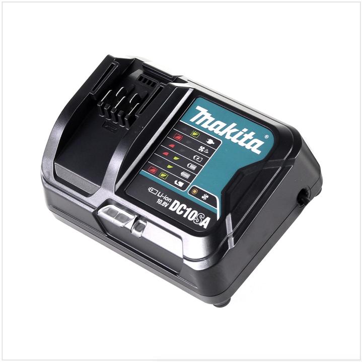 Produktbild Makita DC 10 SA 10,8 V Schnell Ladegerät für Li-Ion Akkus ( 197347-2 ) (10.8 V)