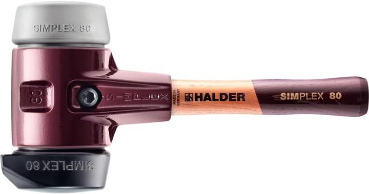 Produktbild Halder SIMPLEX-Schonhammer Tempergussgehäuse Holzstiel (2775 g)