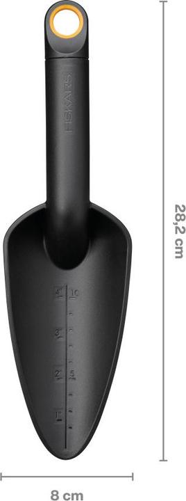 Produktbild Fiskars Solid Pflanzkelle (schwarz/orange)