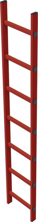Actual product image Zarges Shaft ladder GRP 5 rungs LW300 mm (140 cm)