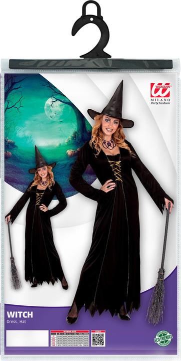 Actual product image Widmann HEXE (Kleid, Hut), XXL (XXL)