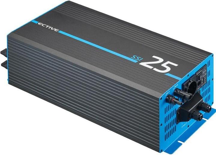 Actual product image Ective 2500W 12V to 230V Pure Sine Inverter SSI 25 with MPPT Charge Controller