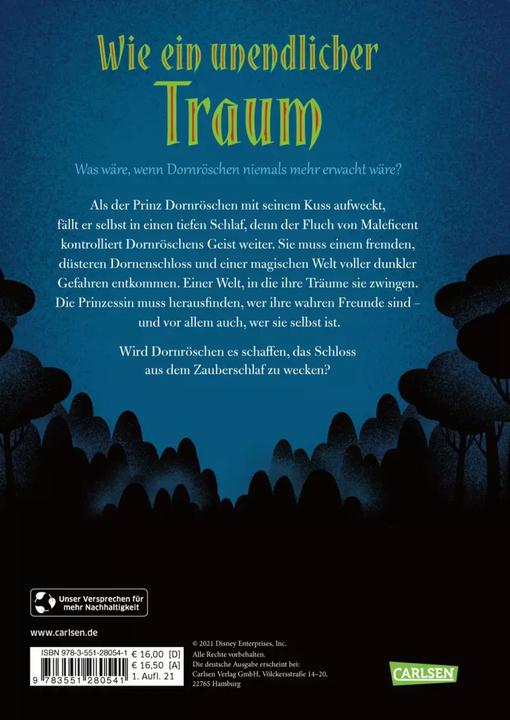 Produktbild Disney – Twisted Tales: Wie ein unendlicher Traum (Dornröschen) (Deutsch, Liz Braswell, Ronald Gutberlet, Walt Disney, 2021)