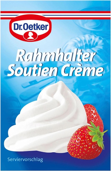 Produktbild Dr. Oetker Rahmhalter 3er Set (24 g)