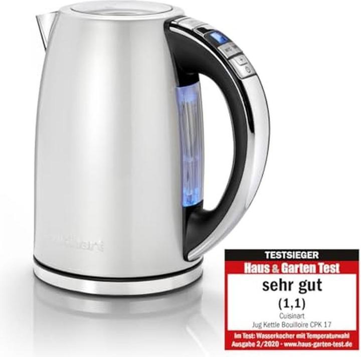 Produktbild Cuisinart CPK17SE Wasserkocher Multi Temp 3KW Edelstahl 1,7L (1.70 l)