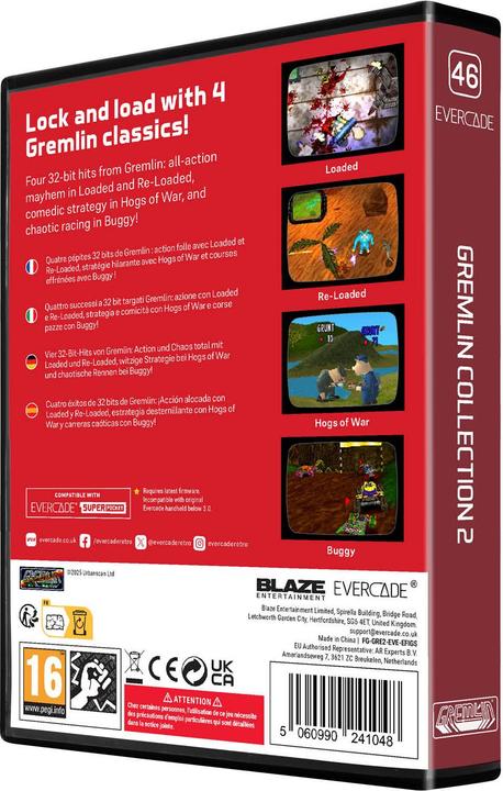 Image du produit Evercade Gremlin Collection 2