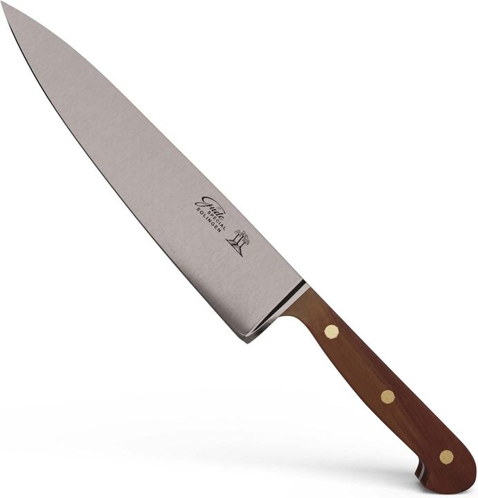 Güde Kochmesser, geschmiedet, Serie Karl, Griff: Pflaumenholz (21 cm)