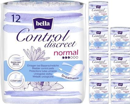 Actual product image Bella Control Discreet Incontinence Pads for Mild Bladder Weakness (12x)