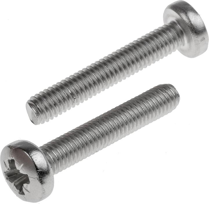 Produktbild RS PRO A2 s/steel cross pan head screw,M6x35mm