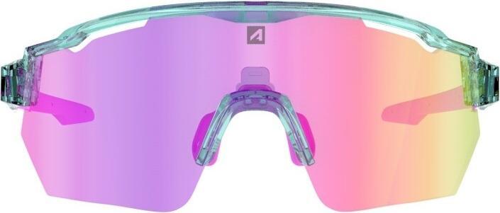 Produktbild AZR Race RX Cat 3 - Fahrradbrille (crystal turquoise varnish, Pink, Rosa)