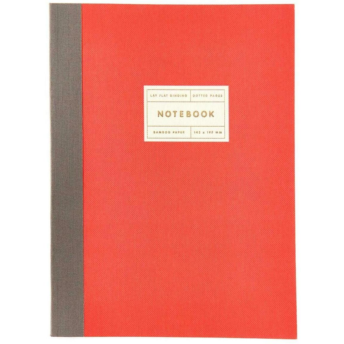 Rico Design, Heft + Block, Notizbuch S, Neonrot (A4)