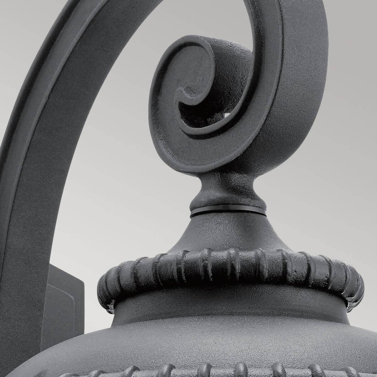 Thumbnail - Elstead Lighting, Wandleuchte + Deckenleuchte, Admirals Cove Aussen-Wandleuchte E27 48cm Strukturiertes Schwarz IP44 Ant...