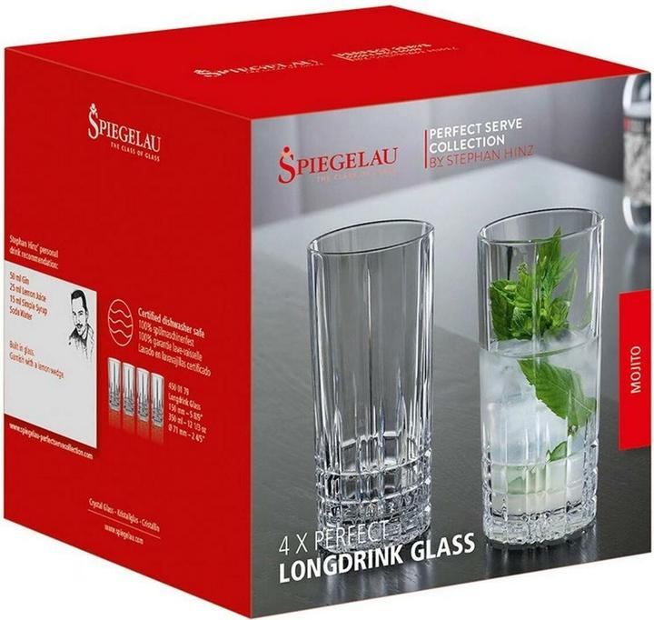 Productafbeelding Spiegelau Perfect (3.50 dl, 4x, Lange drinkglazen)