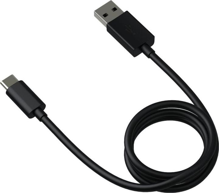 Image du produit Motorola USB-A to USB-C kabel, 1m, Schwarz