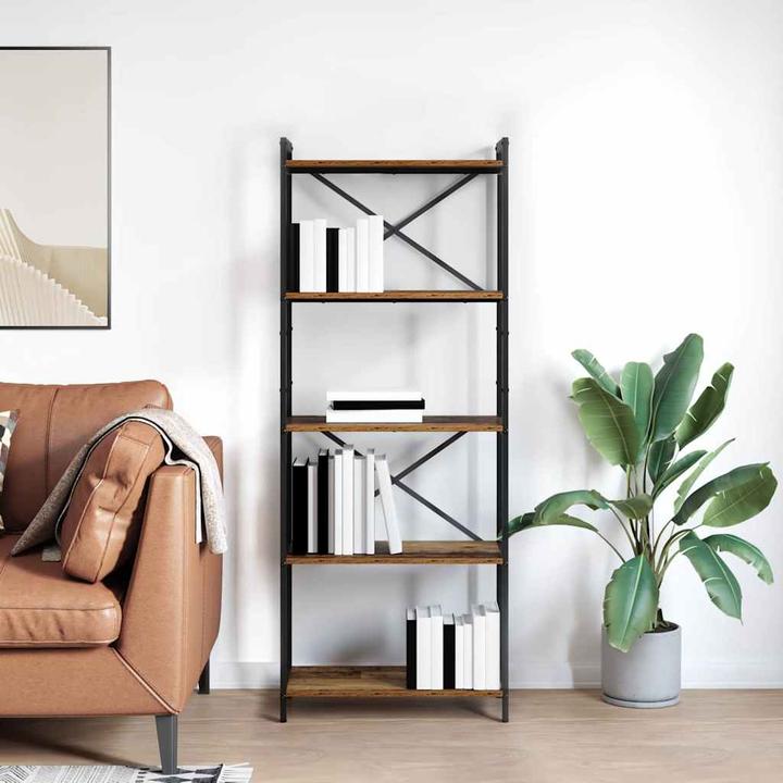 Actual product image vidaXL Bücherregal (30 x 30 x 155 cm)