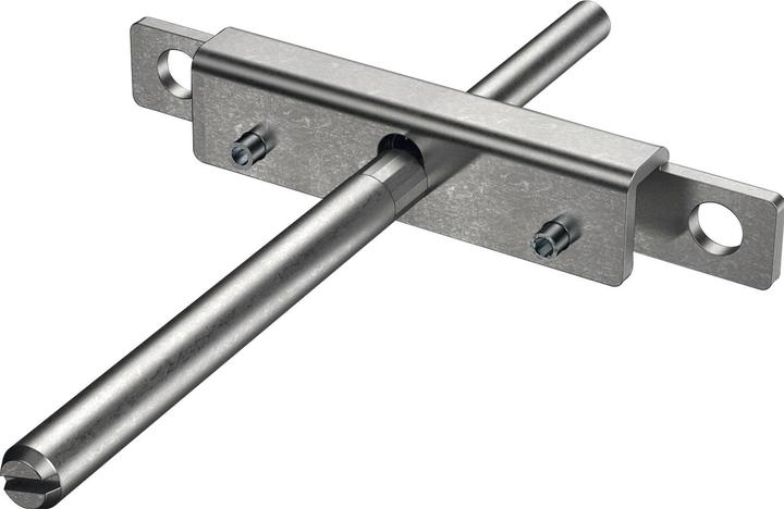 Produktbild EBB Tablarträger Nova 3, Tablarstärke 24 mm, Bohrtiefe 116 mm, Stahl verzinkt (1 Stk.)