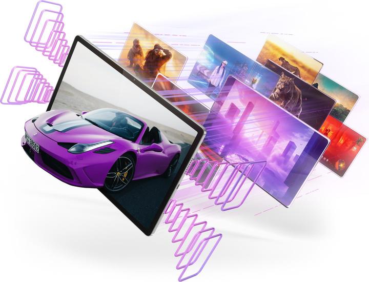 Immagine prodotto Lenovo Idea Tab Pro (Solo WiFi, 12.70", 256 GB, Grigio Luna)