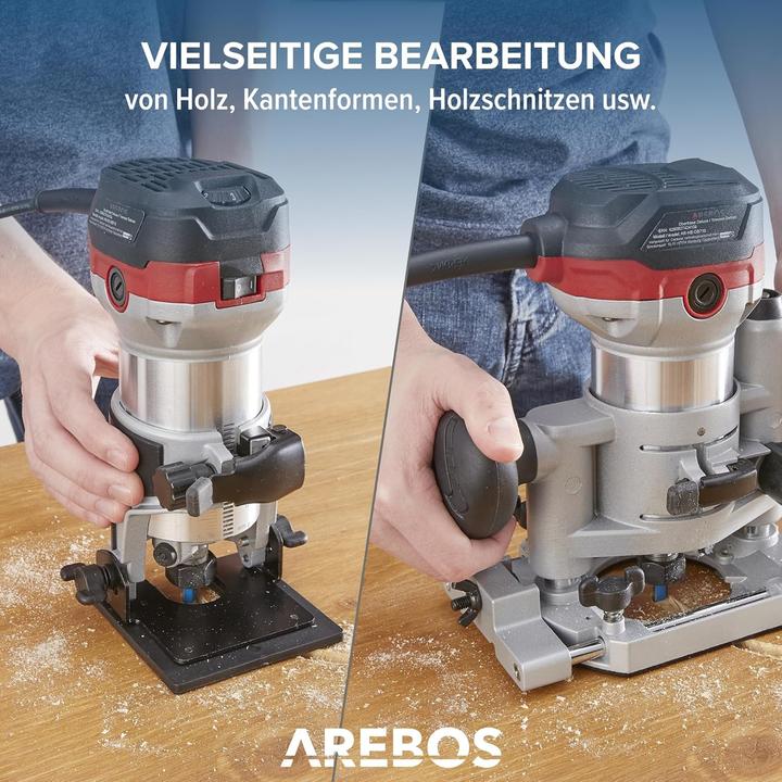 Actual product image Arebos Router