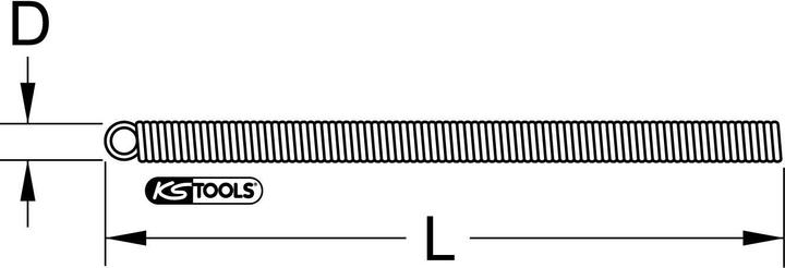 Image du produit KS Tools Ressort de flexion interne